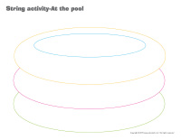 String activities-At the pool