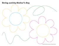 String activities-Mother’s Day