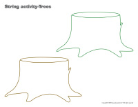 String activities-Trees