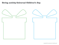 String activities-Universal Children’s Day