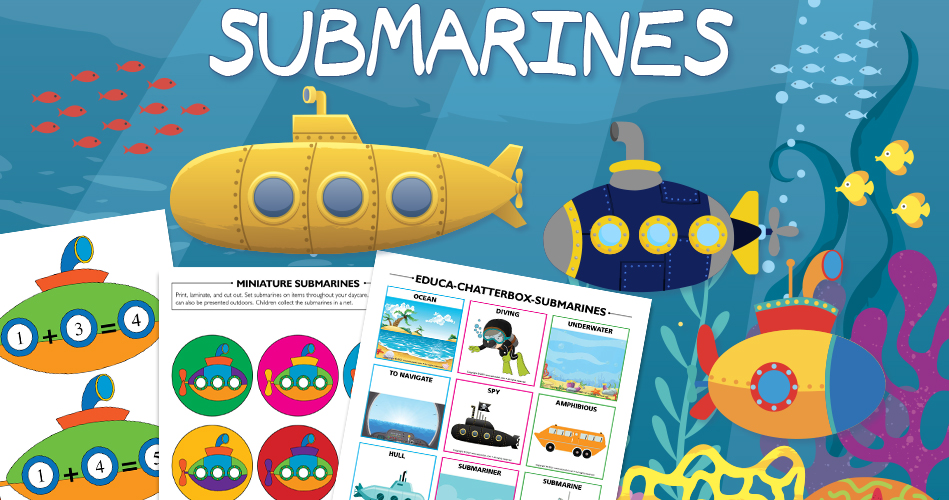 Submarines - Theme and activities - Educatall
