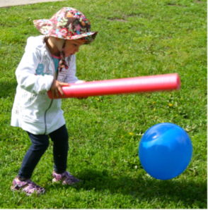 Swimming pool noodles and balloons-2