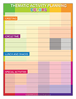 Thematic activity planning-Colors