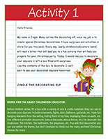 Thematic letter-Christmas-Decorations Activity-1