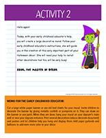 Thematic letter-Halloween-Decorations Activity-2