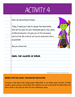 Thematic letter-Halloween-Decorations Activity-4