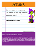 Thematic letter-Halloween-Decorations Activity-5