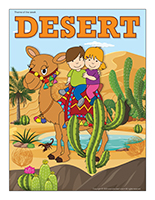 Thematic poster-Desert