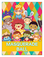 Thematic poster-Masquerade ball
