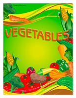 Thematic poster-Vegetables