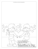 Valentine's Day cards-Black and white 2022