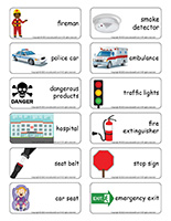 Word flashcards-911