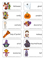 Word flashcards-Halloween 2022