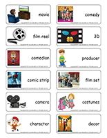 Word flashcards-Movies