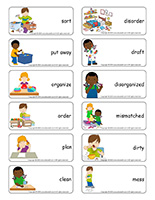 Word flashcards-Order and disorder