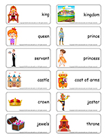 Word flashcards-Royalty