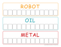 Word game-Robots
