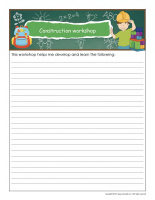Workshop follow up booklet-Back to school Workshop follow up booklet-Back to school