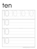 Writing Book-Numbers from 10 to 20-1