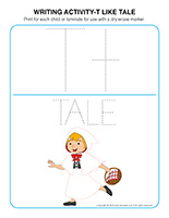 Writing activities-T like Tale