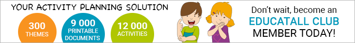 Your activity planning solution. 300 themes, 9000 printable documents 12000 activites
