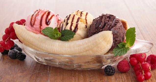 Banana split - Arts and crafts - Educatall