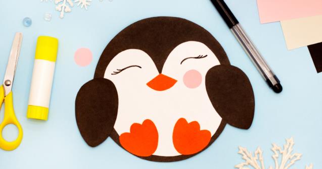 Cut and Paste Penguin - Arts and crafts - Educatall