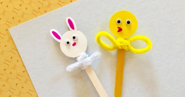 Fun And Easy Popsicle Stick Puppets! - Arts and crafts - Educatall