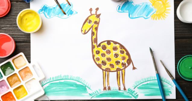 My giraffe - Arts and crafts - Educatall