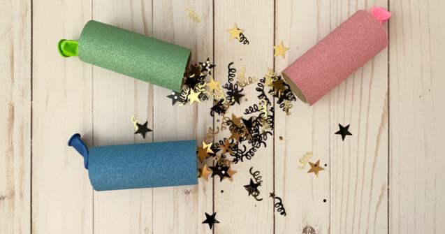 New Years Confetti Poppers - Arts and crafts - Educatall