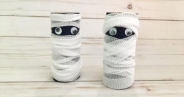 Paper Roll Mummies - Arts and crafts - Educatall