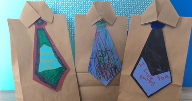 Shirt and Tie Gift Bags - Arts and crafts - Educatall