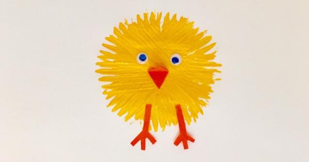 Spring chicks - Arts and crafts - Educatall