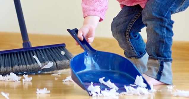 Tiny Brooms And Dustpans For Toddlers