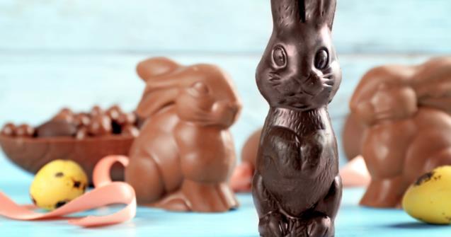 Tiny chocolate bunny - Arts and crafts - Educatall