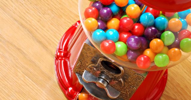 Valentine's Day Gumball Machine - Arts and crafts - Educatall