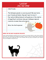 thematic letters-Halloween parade-3